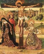 MASTER of Budapest Crucifixion painting